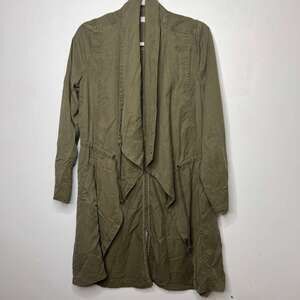 For the Republic Army Green Jacket with Waist Cinch Tie – Size S